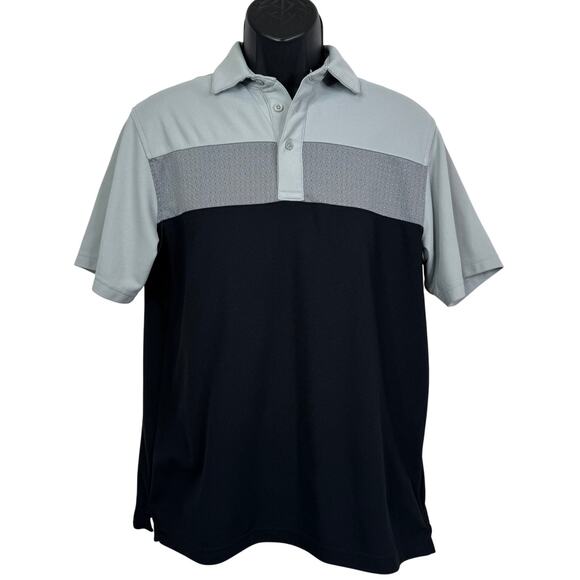 Pebble Beach Men's Dry Luxe Performance Golf Polo Shirt Size M - Picture 2 of 7